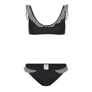 Zoggs Womens/Ladies Frill Bikini Set / Black
